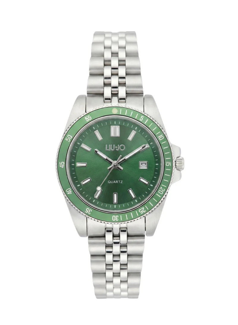 ليو جو ساعة ليو جو للسيدات باللون الأخضر -